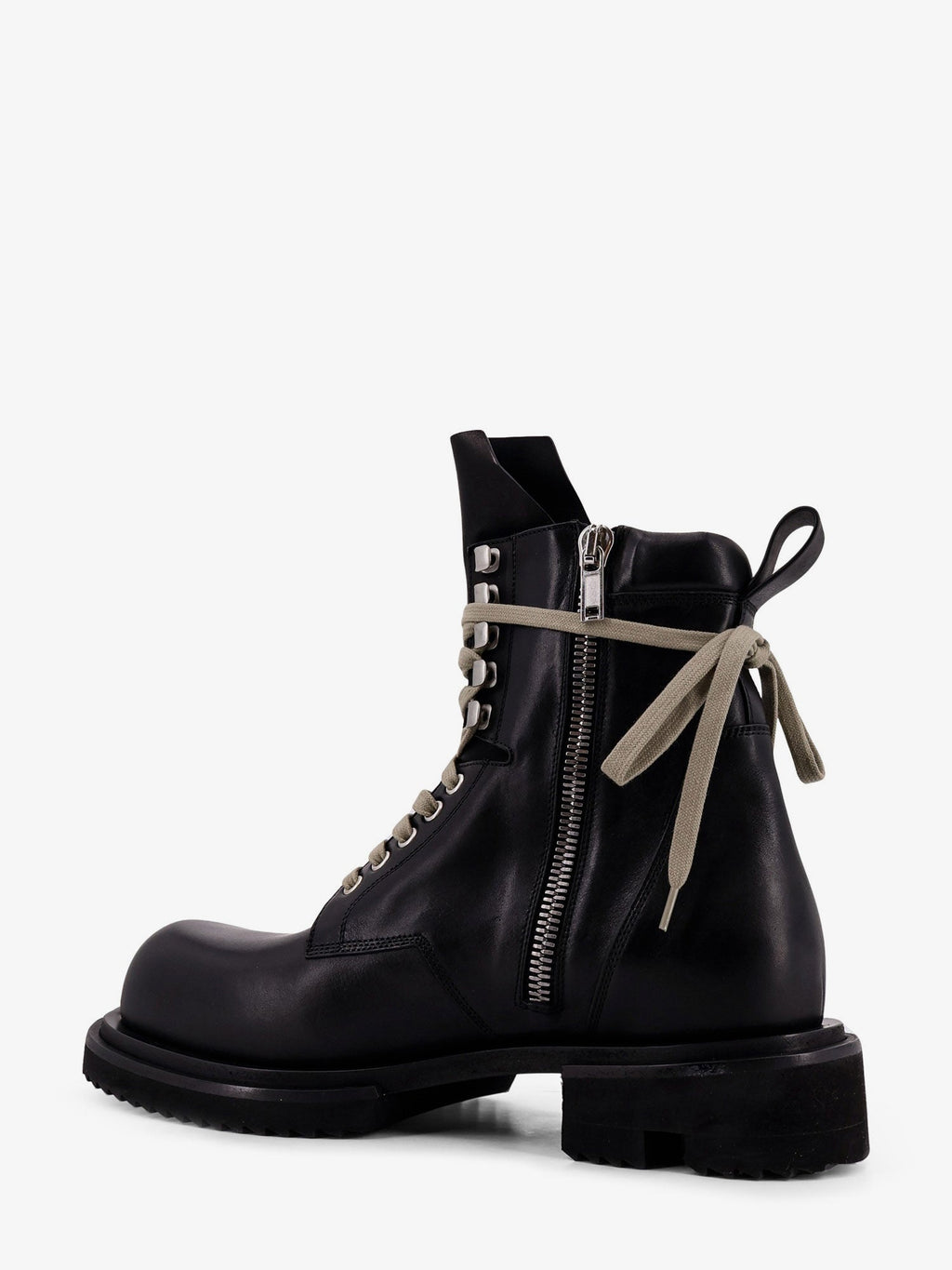 Rick Owens Leather Sneakers