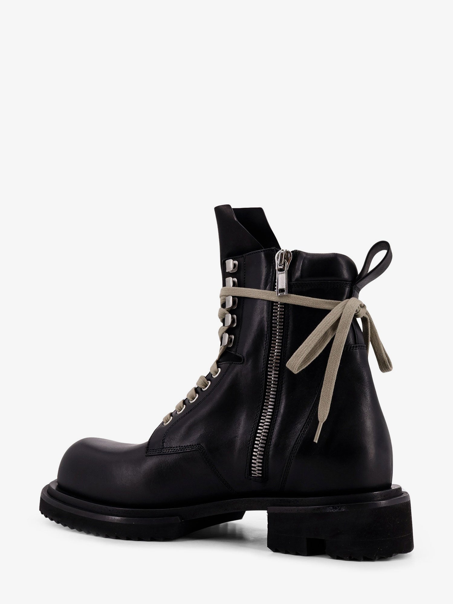 Rick Owens Leather Sneakers