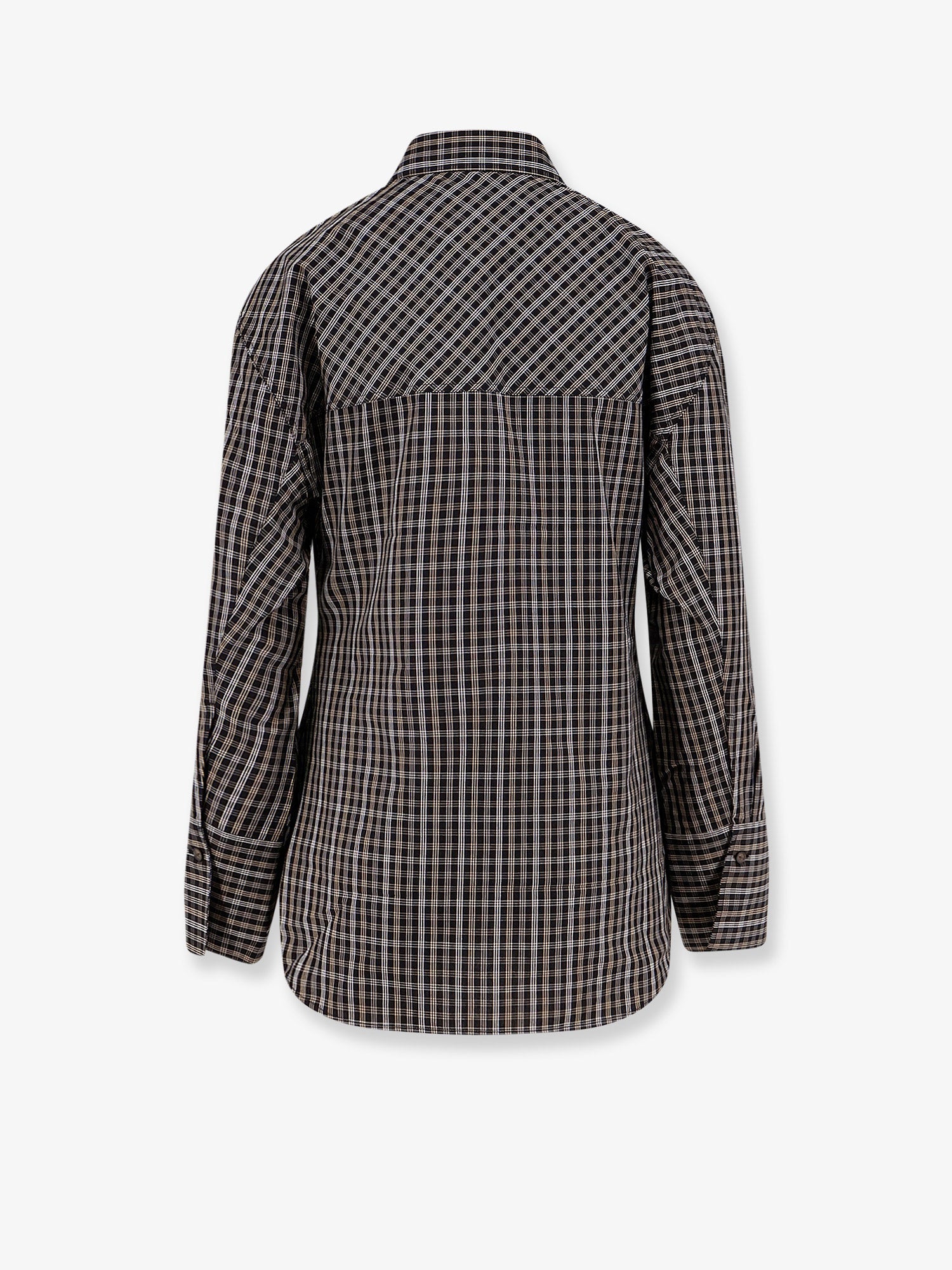 Rohe Cotton Shirt With Check Pattern