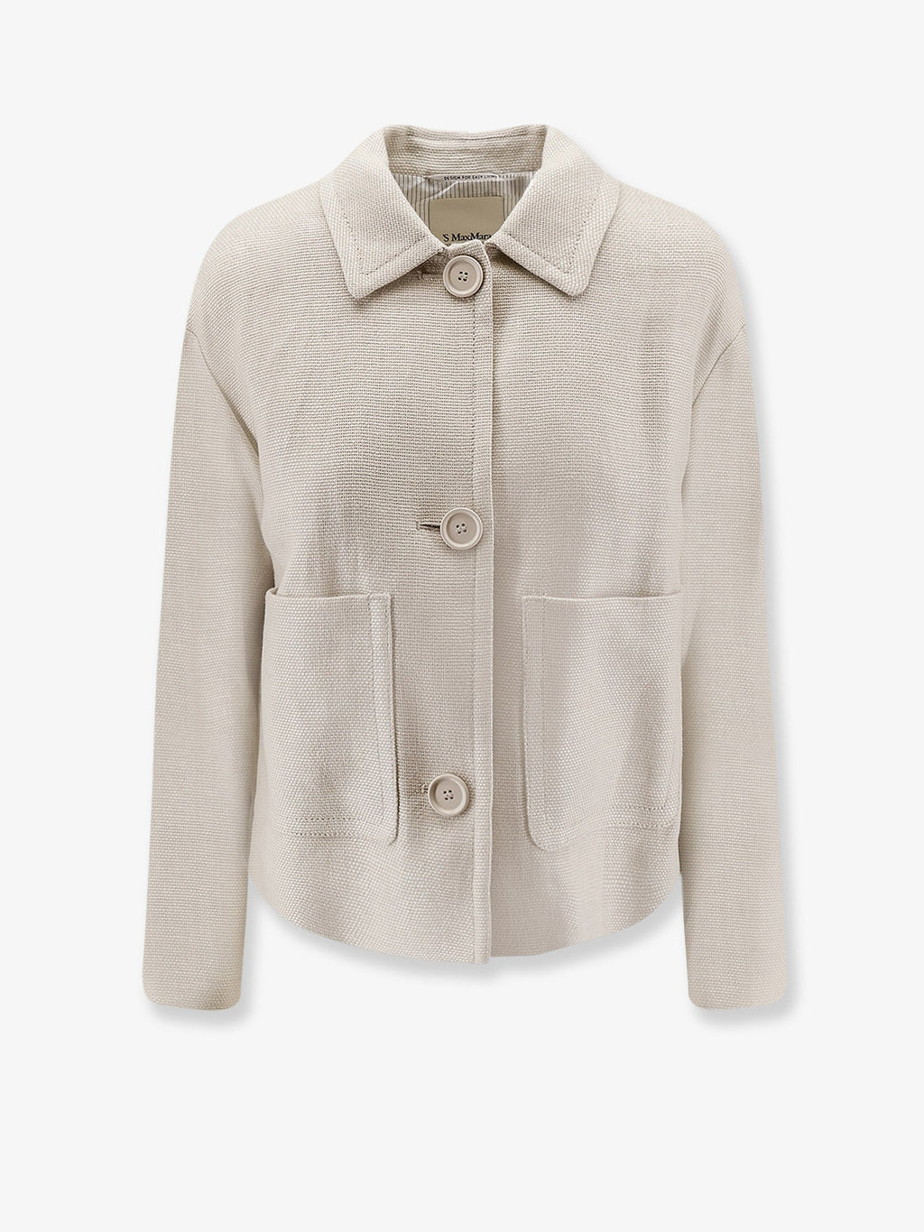 'S Max Mara Smmdattero Linen And Cotton Jacket