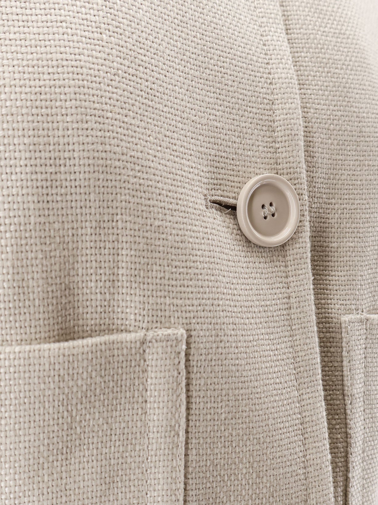 'S Max Mara Smmdattero Linen And Cotton Jacket