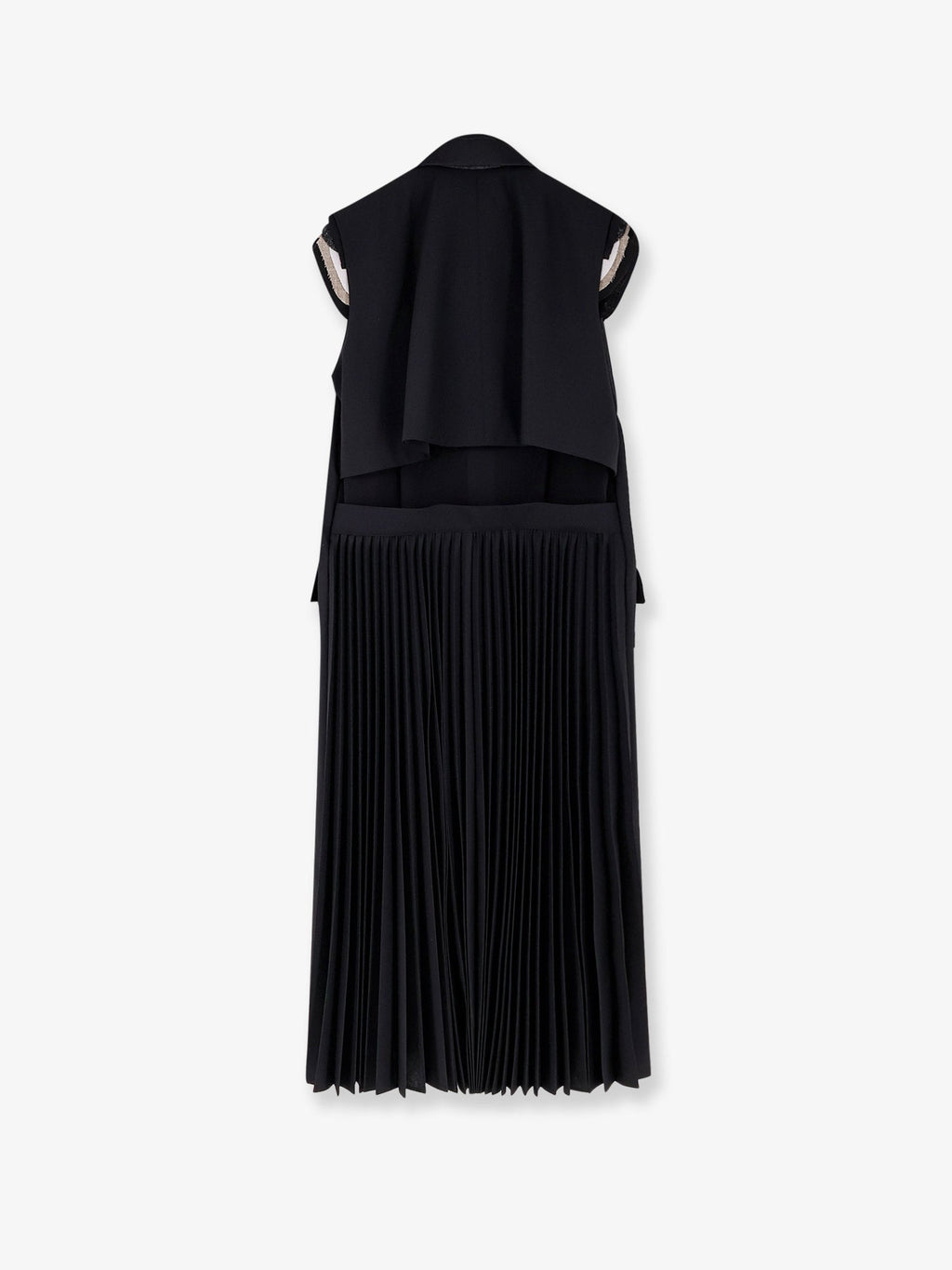 Sacai Wool Blend Blazer Dress