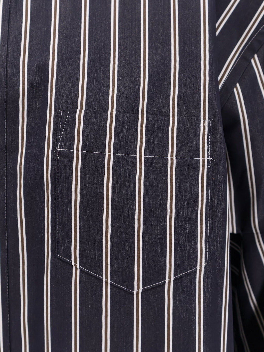 Sacai Oversize Striped Shirt