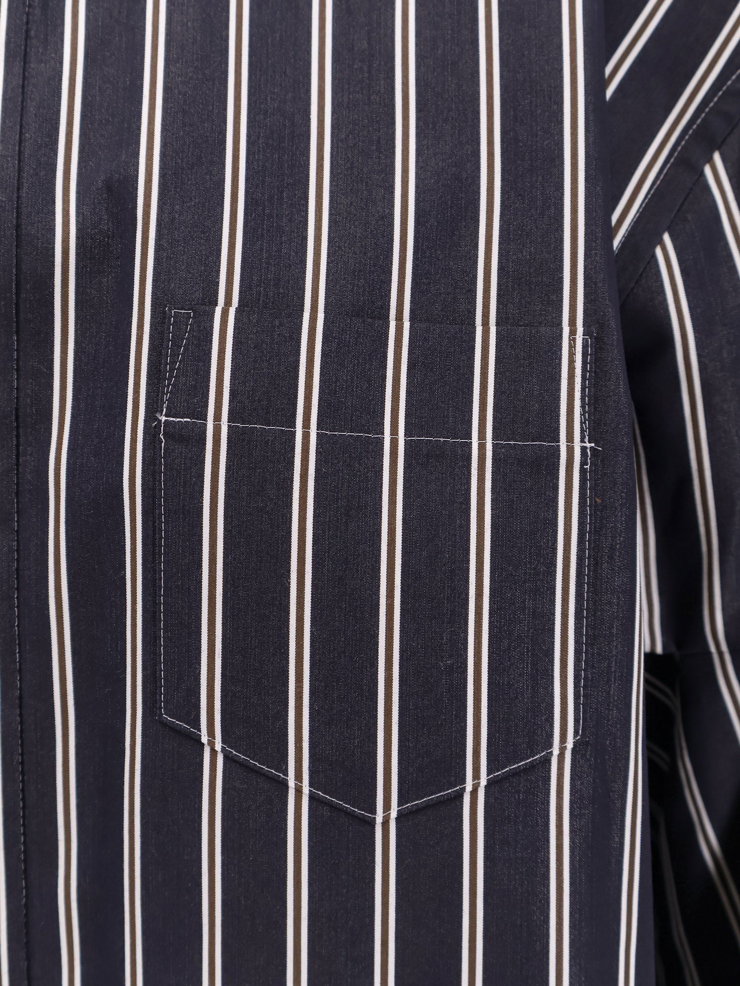 Sacai Oversize Striped Shirt