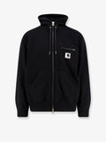 Sacai X Carhartt Wip Cotton Sweatshirt With Double Logo Patch