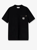 Sacai X Carhartt Wip Cotton T-Shirt Witht Logo Patch On The Front