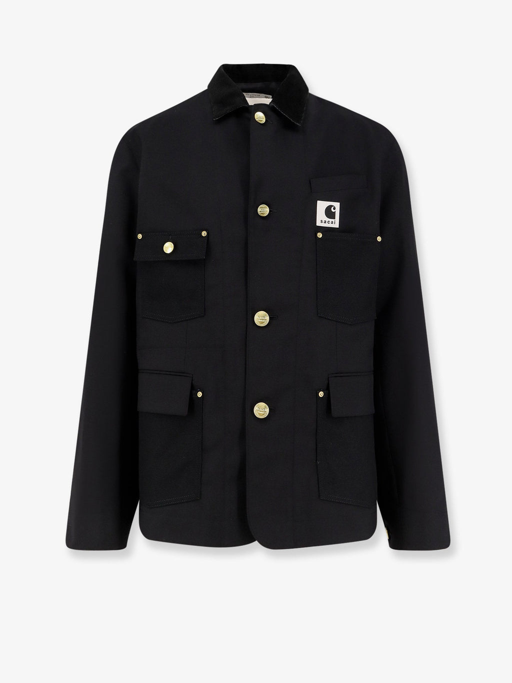 Sacai X Carhartt Wip Jacket With Double Logo Patch