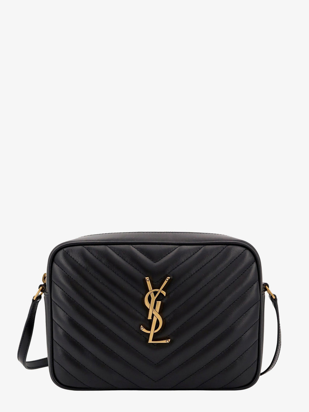 Saint Laurent Quilted Leather Camera Bag Shoulder Bag