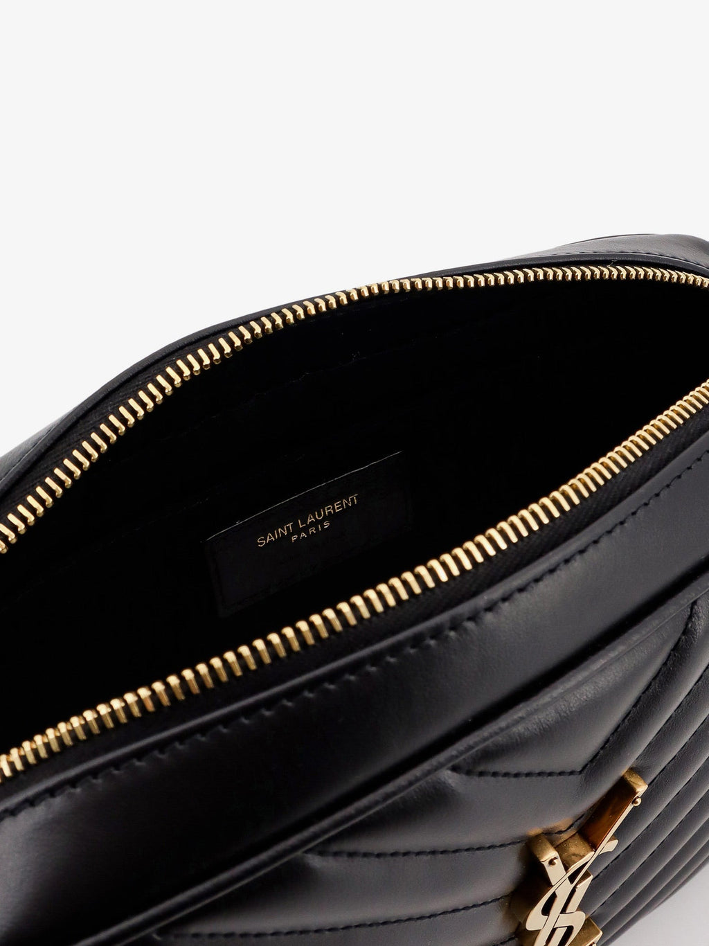 Saint Laurent Quilted Leather Camera Bag Shoulder Bag