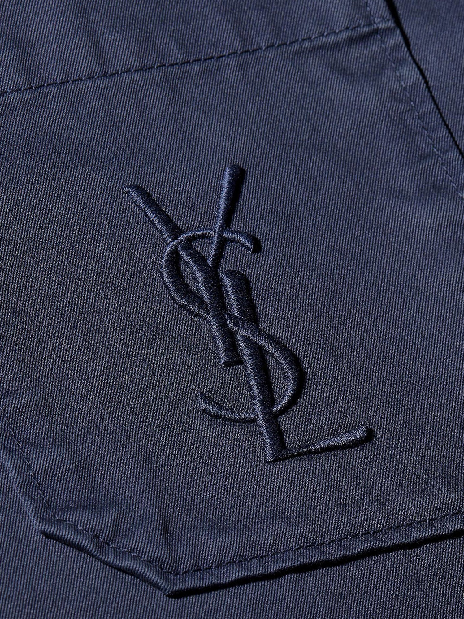 Saint Laurent Cassandre Certified Cotton Overshirt