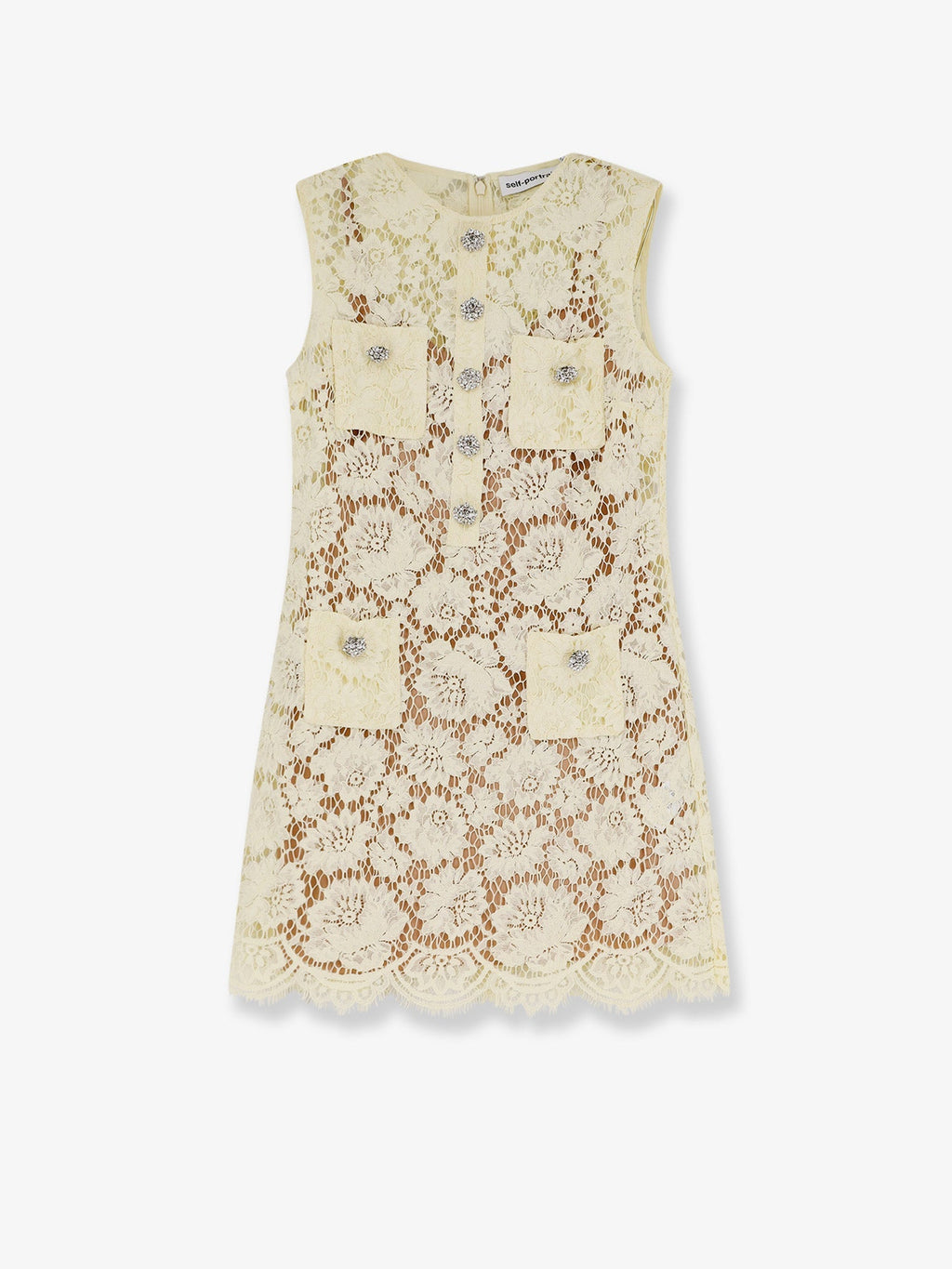 Self Portrait Lace Mini Dress