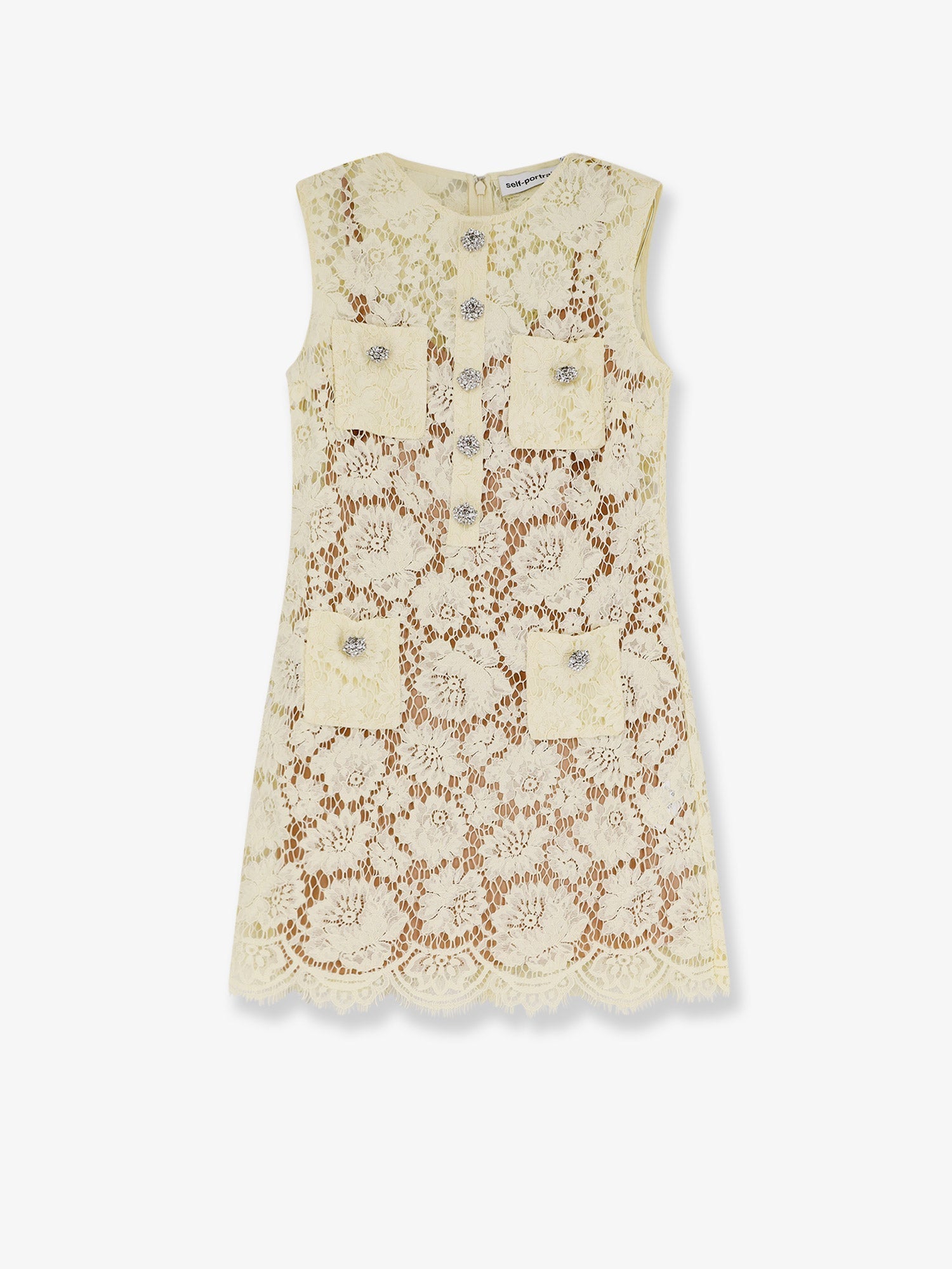 Self Portrait Lace Mini Dress