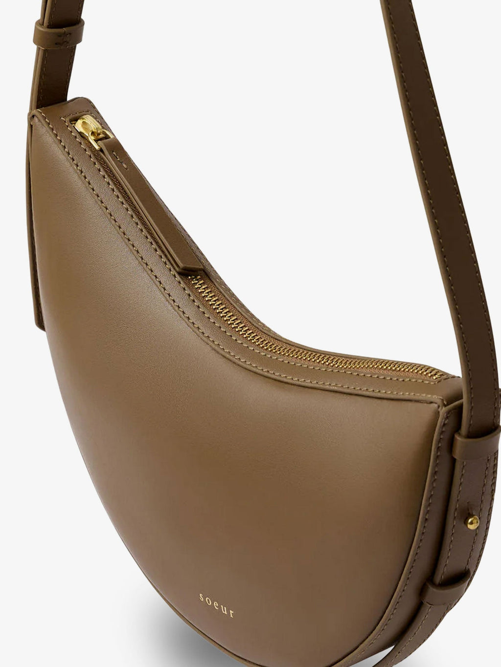 Soeur Wino Mini Leather Crossbody Bag