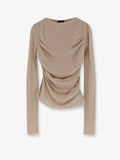 Soeur Gaia Extra-Fine Cotton Crêpe Top