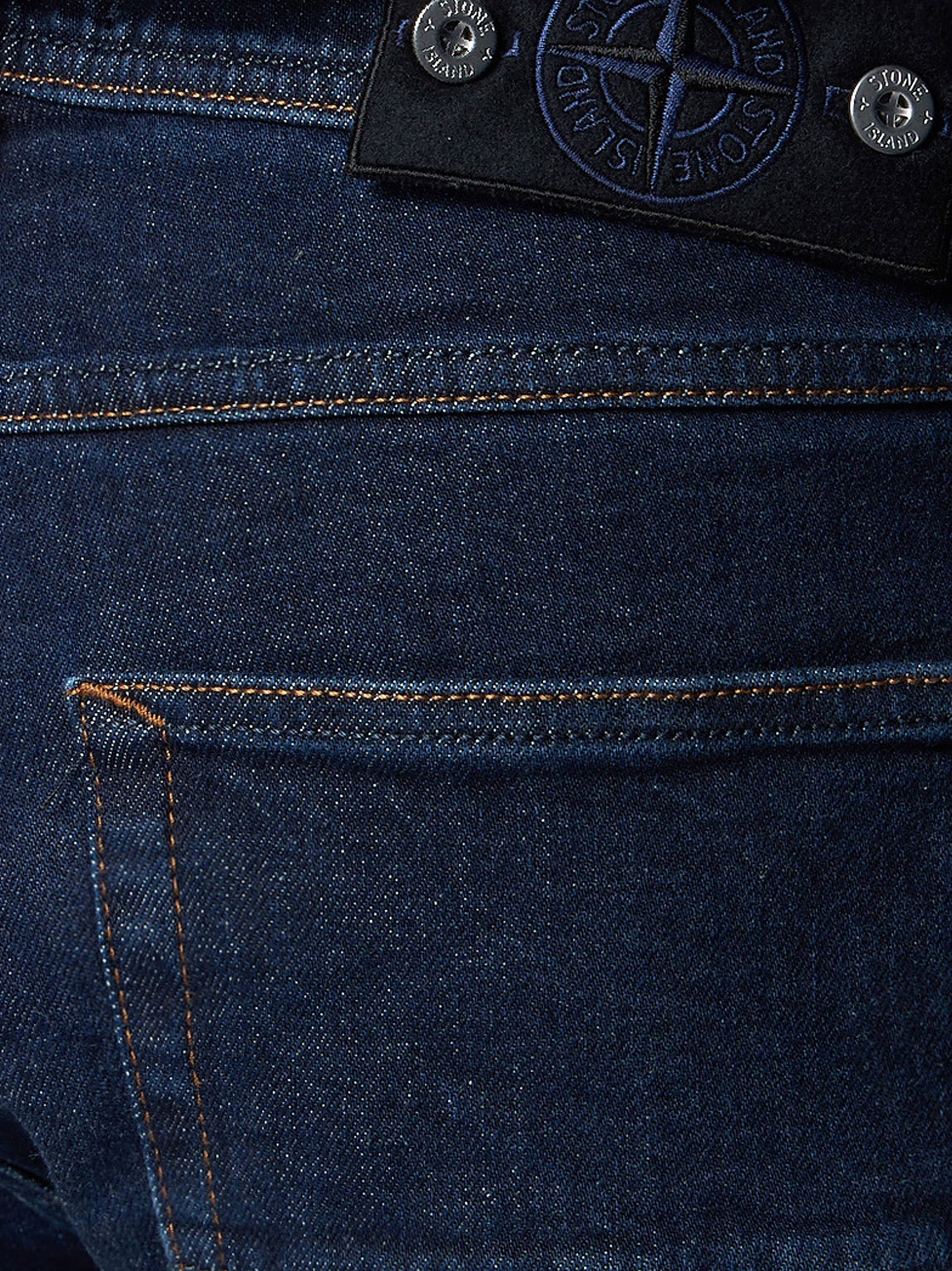Stone Island Denim Research Stretch Indigo Denim-Rinsed Jeans