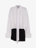 The Attico Black/White Mini Dress