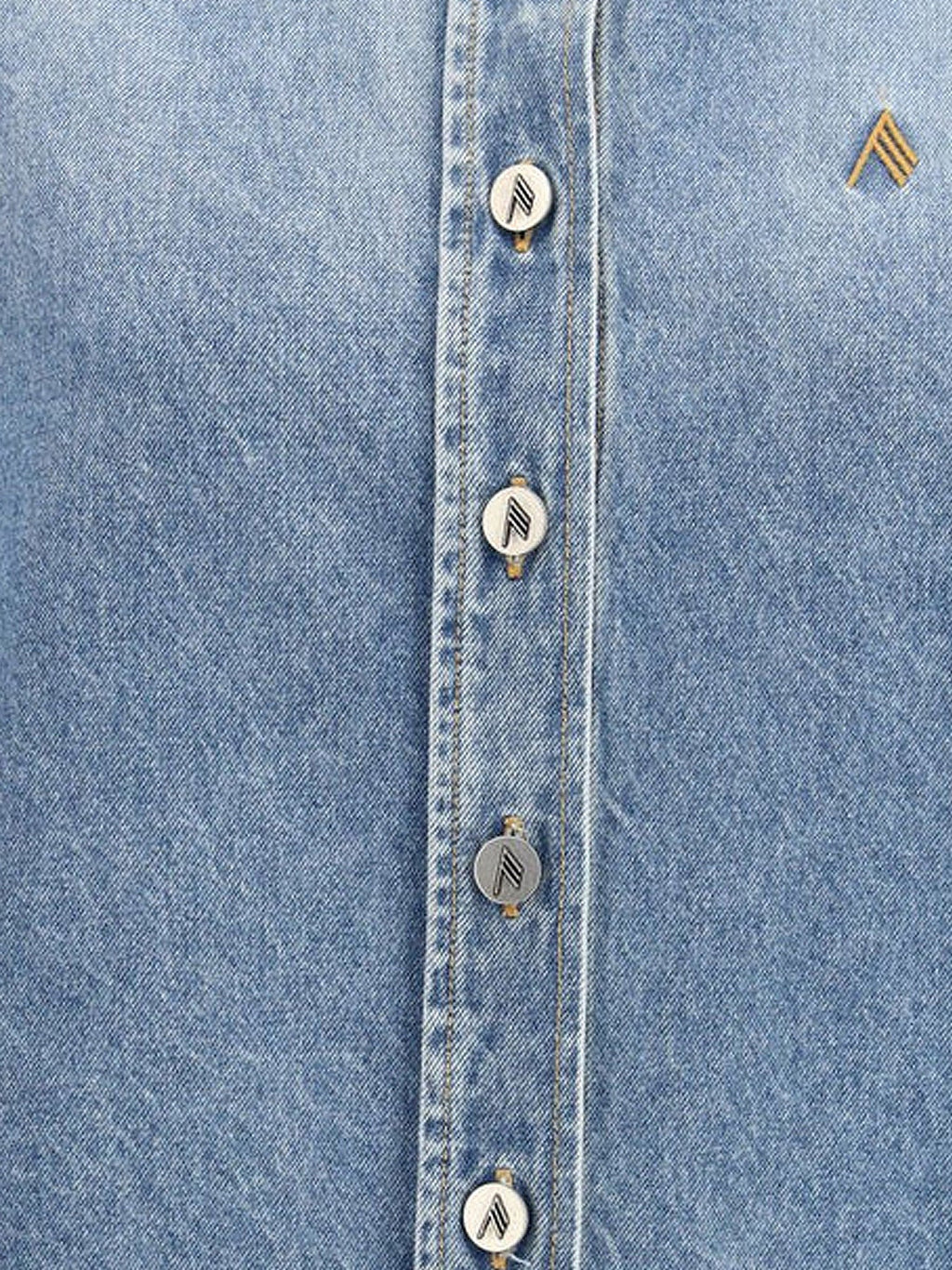 The Attico Oversize Denim Shirt