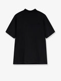 The Attico Cotton T-Shirt With Embroidered Logo On The Front