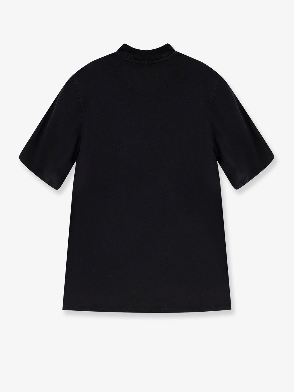 The Attico Cotton T-Shirt With Embroidered Logo On The Front