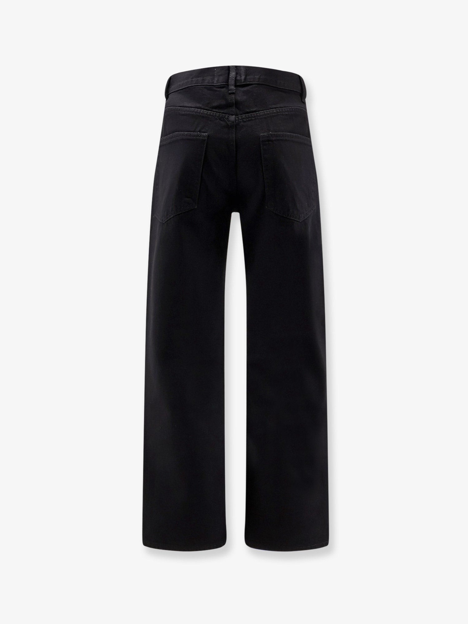 Tonywack Straight Fit Black Denim Trousers