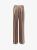 Tonywack Wool Blend Trousers With Frontal Pinces