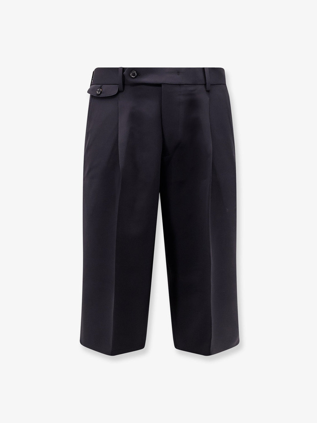 Tonywack Wool Blend Bermuda Shorts With Frontale Pinces