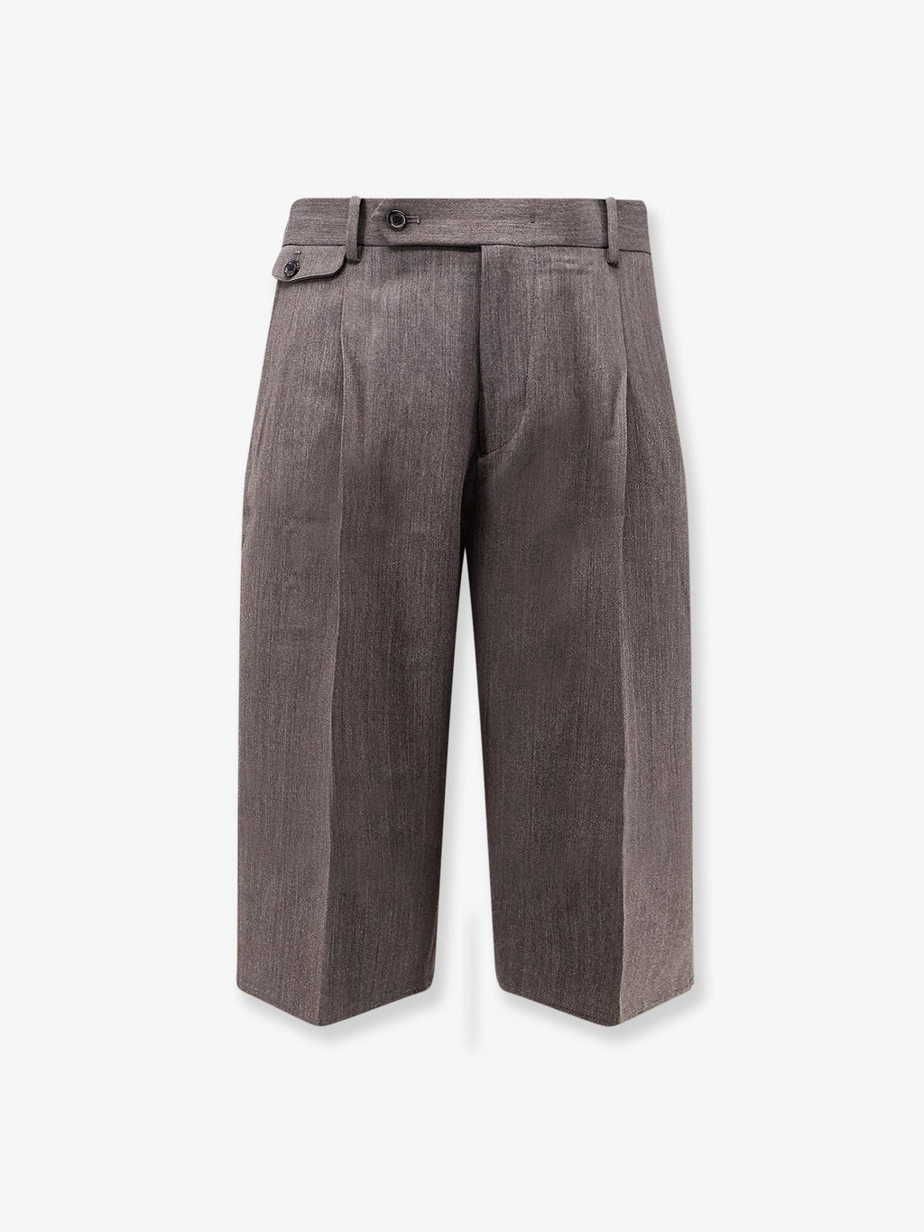 Tonywack Wool Blend Bermuda Shorts With Frontal Princes