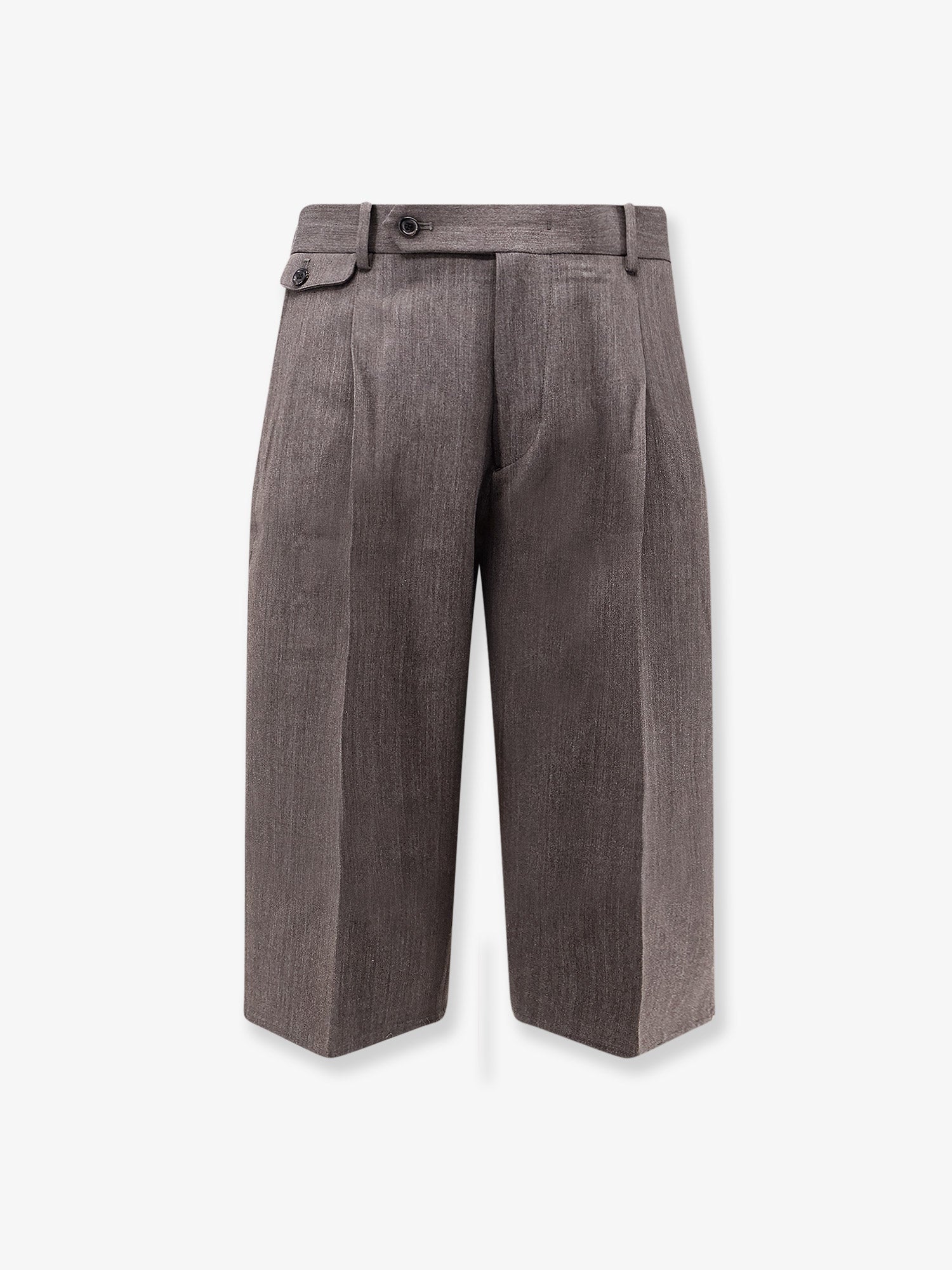 Tonywack Wool Blend Bermuda Shorts With Frontal Princes
