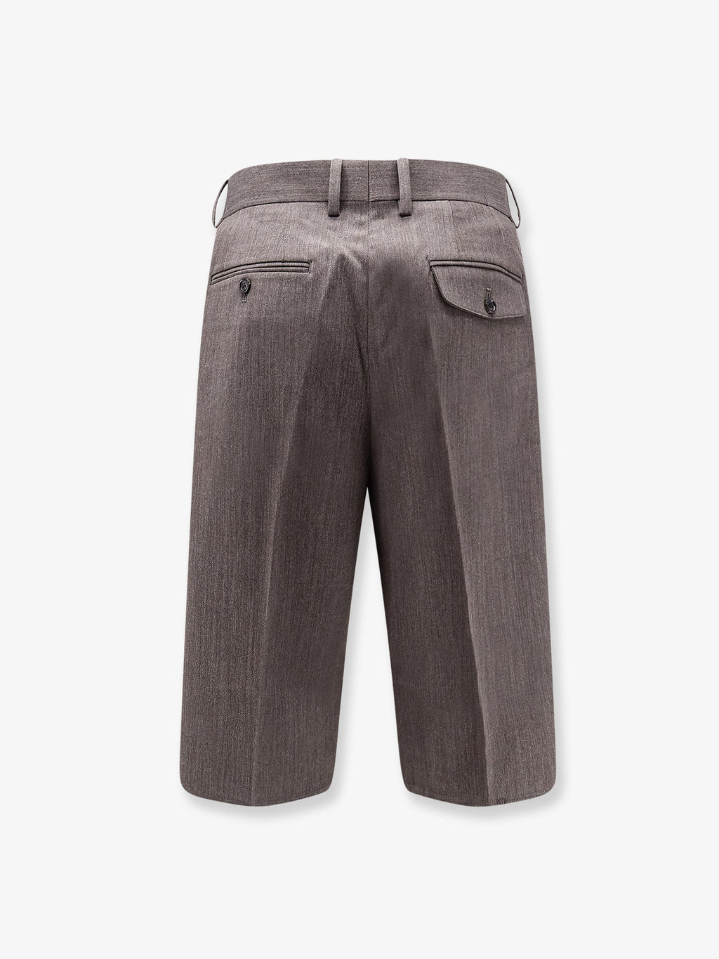 Tonywack Wool Blend Bermuda Shorts With Frontal Princes