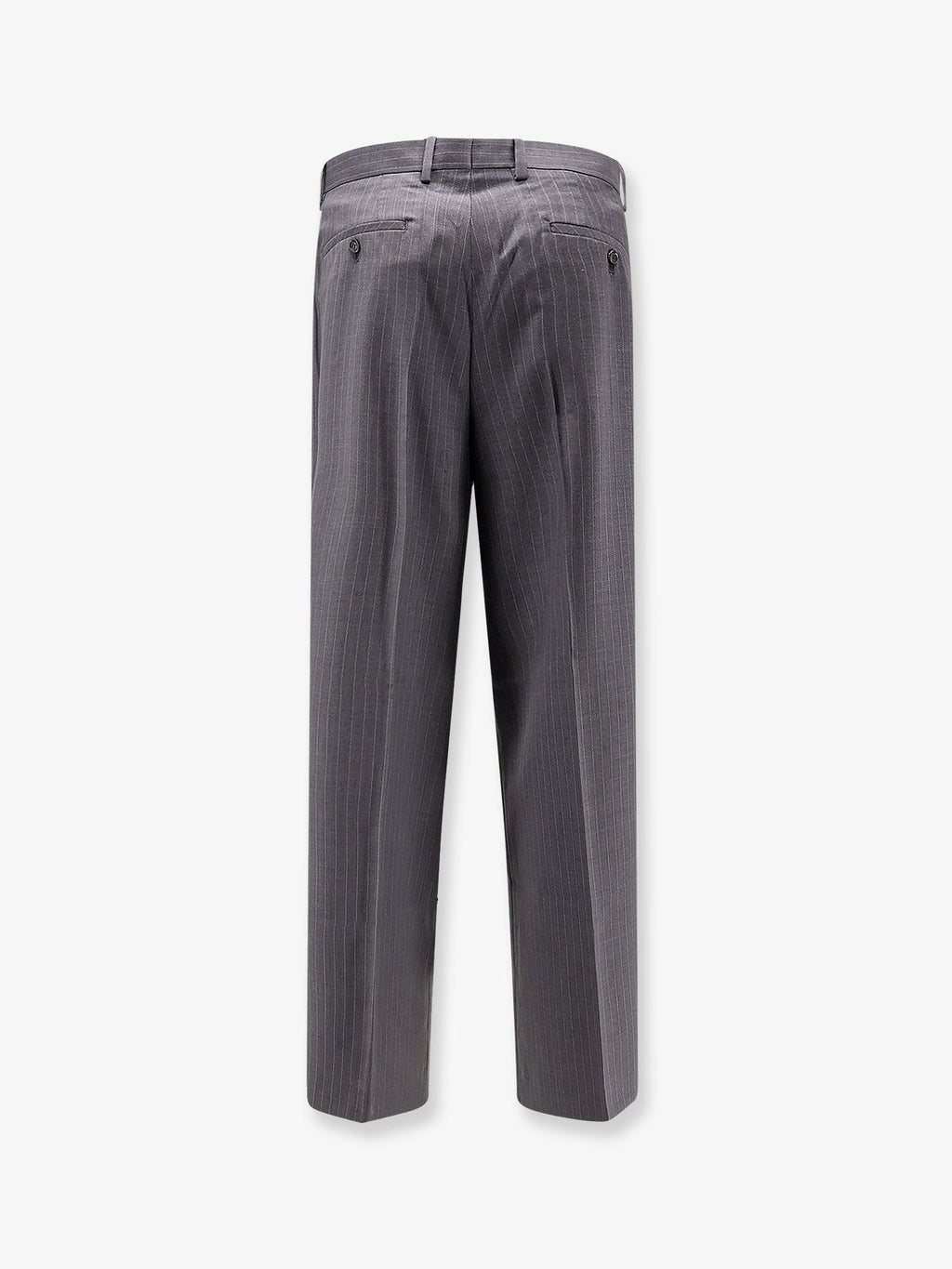 Tonywack Wool Blend Trousers With Striped Motif
