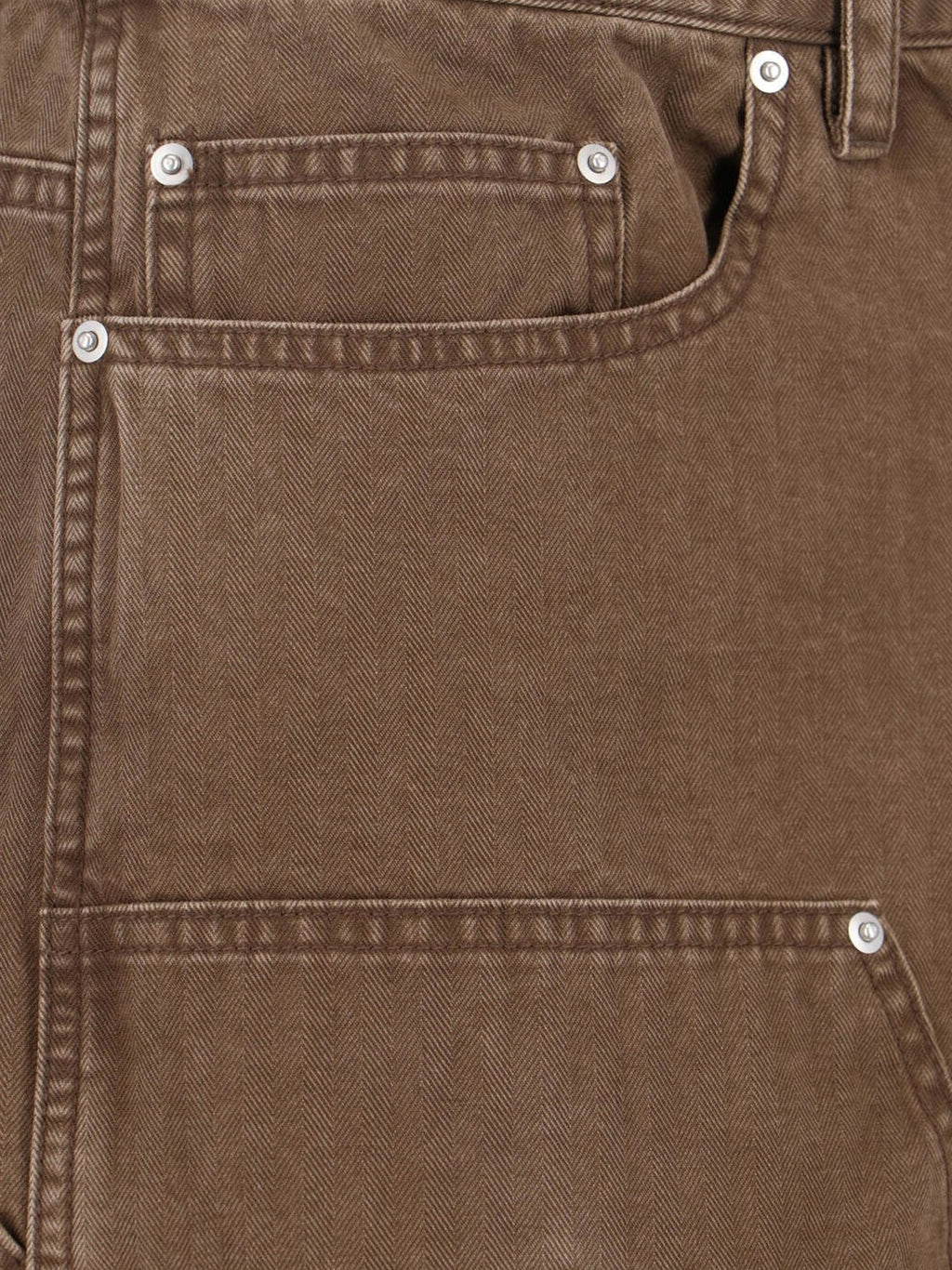 Tonywack Cargo Cotton Bermuda Shorts With Distressed Effect