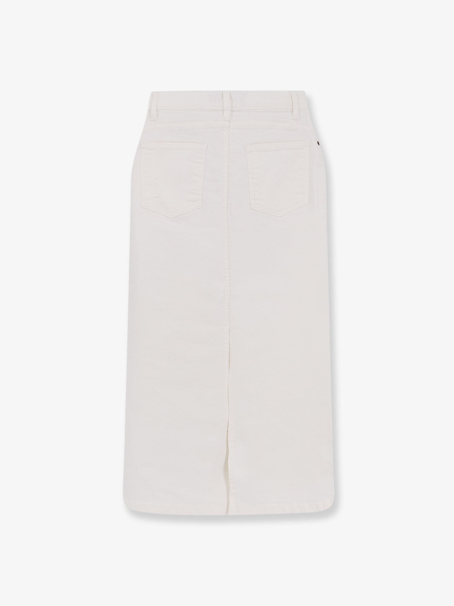 Tonywack Cotton Skirt With Rippings Detail
