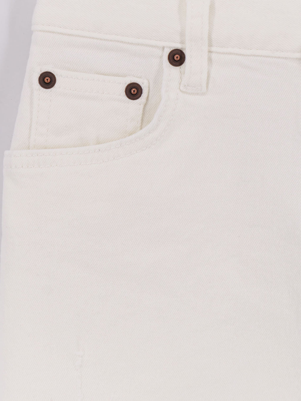 Tonywack Cotton Skirt With Rippings Detail