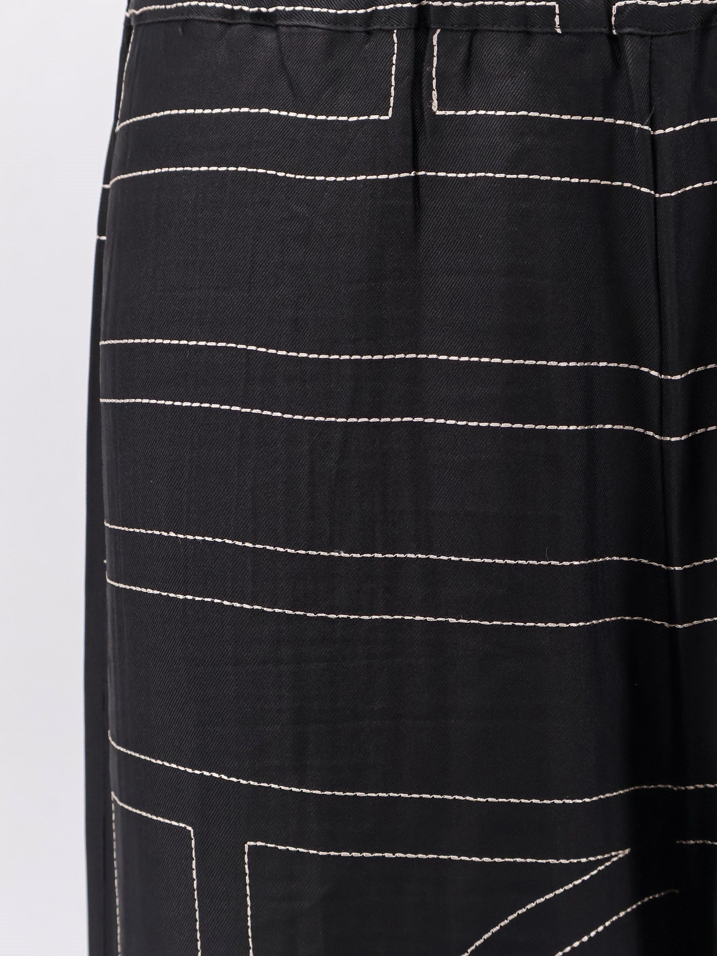 Toteme Monogram Silk Trousers