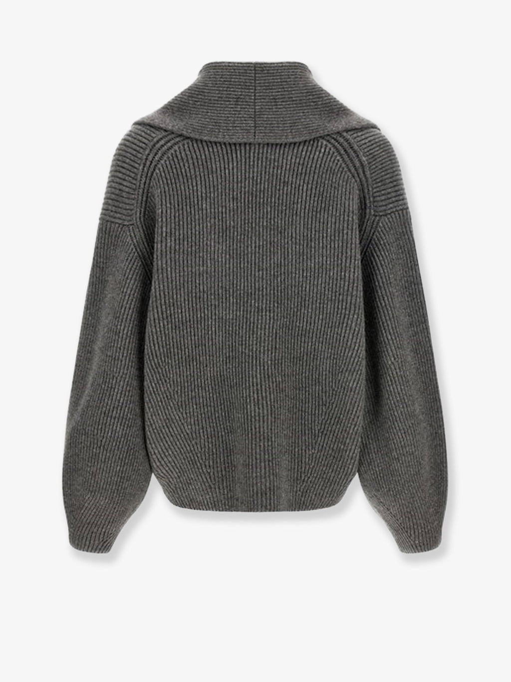 Toteme Shawl-Lapel Wool Cardigan