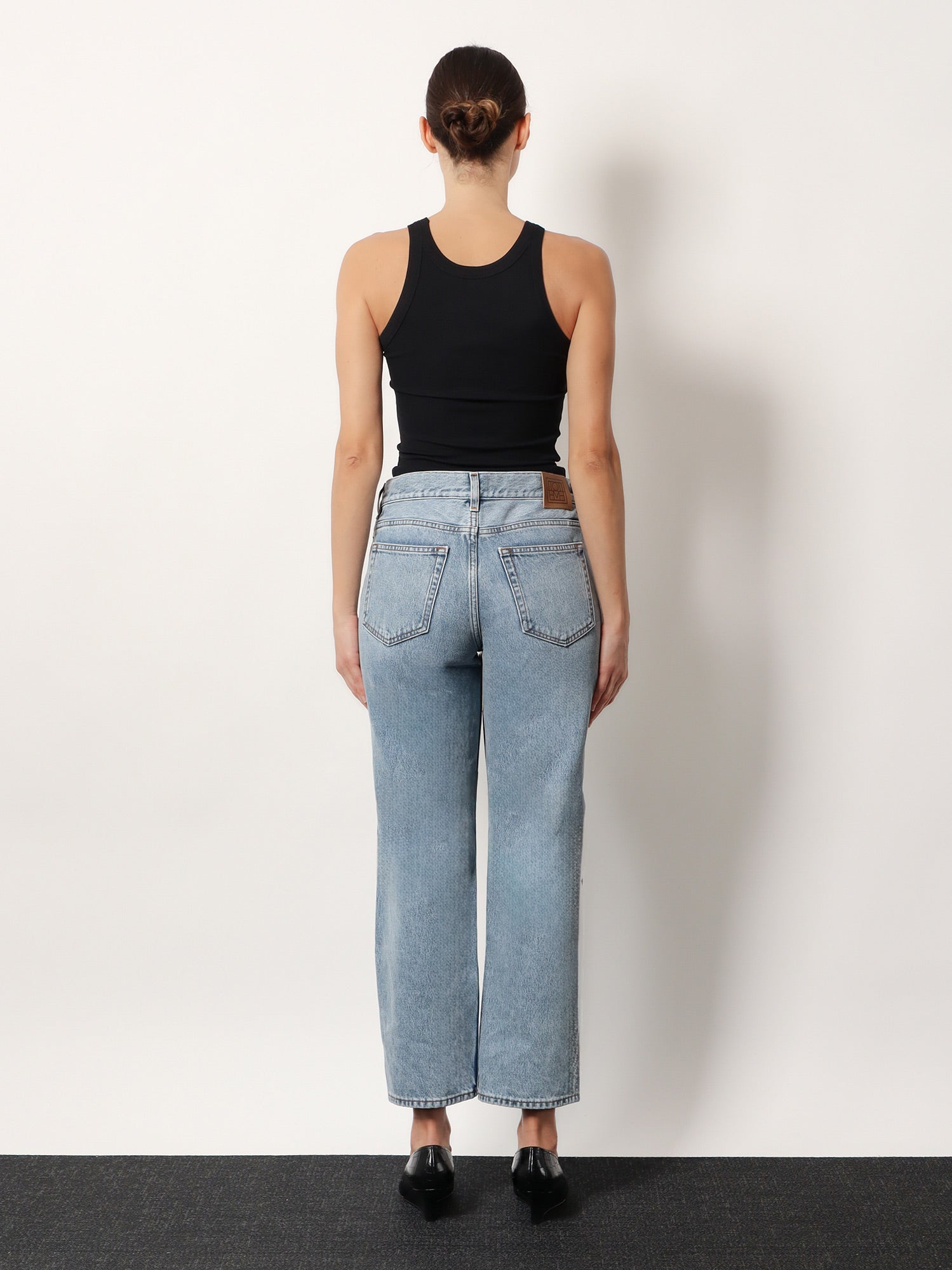 Toteme Low Straight Organic Cotton Jeans