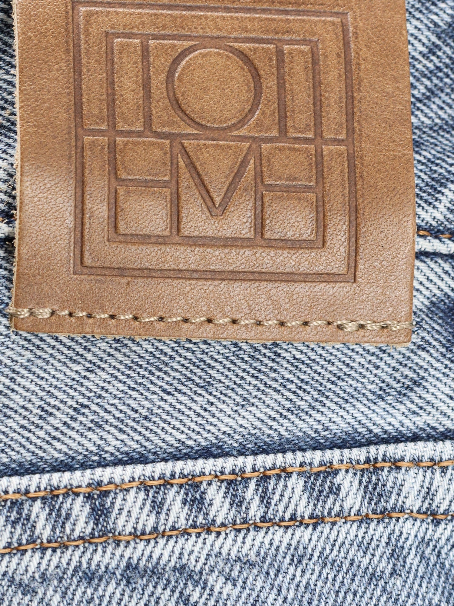 Toteme Low Straight Organic Cotton Jeans