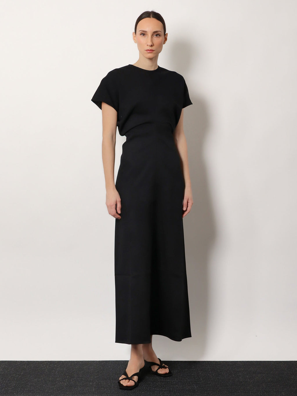 Toteme Slouch Waist Wool Dress