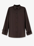 Toteme Tie-Cuff Wool Shirt