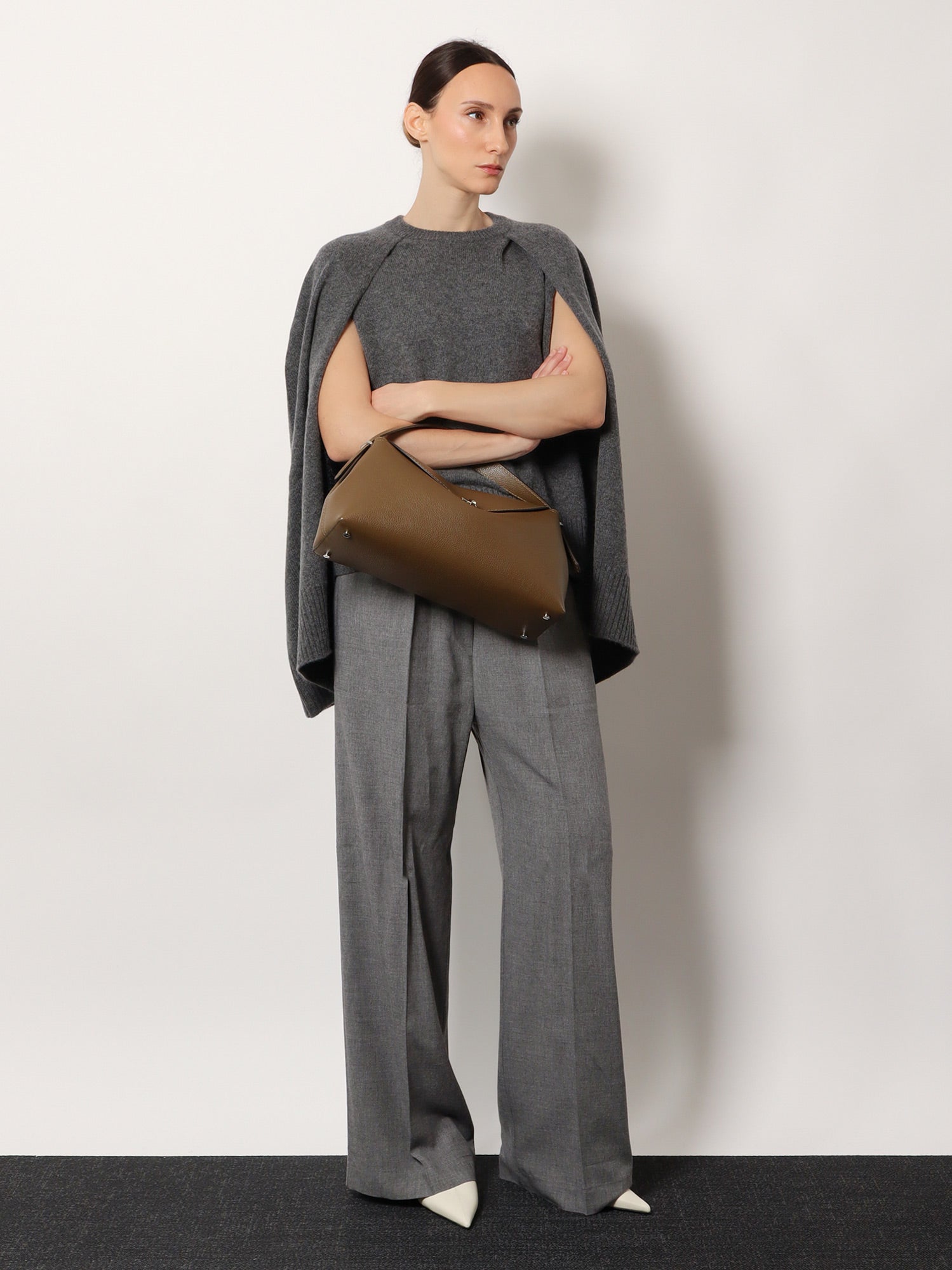 Toteme Cashmere Crew Cape Knit