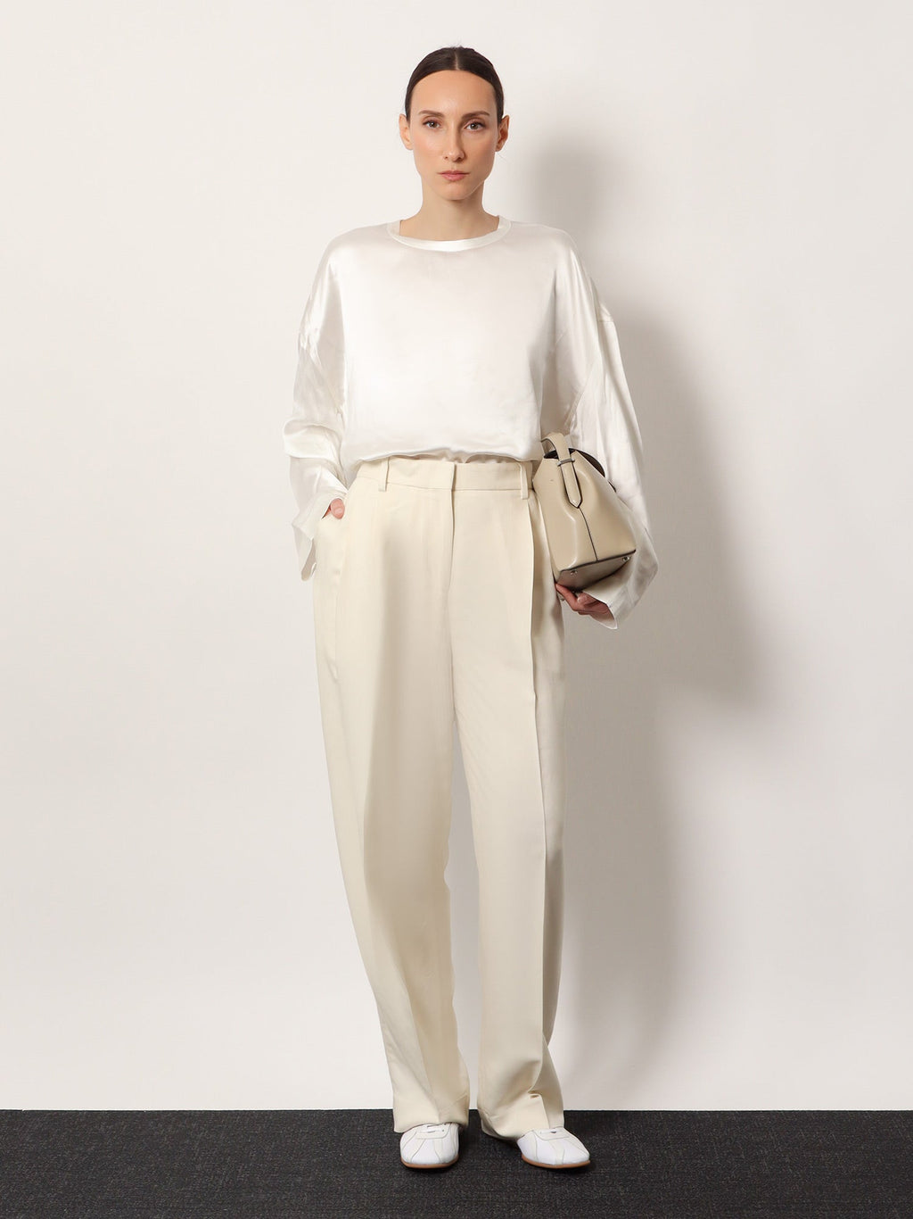 Toteme Satin Boxy Top