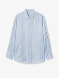 Toteme Silk Shirt With Striped Pattern