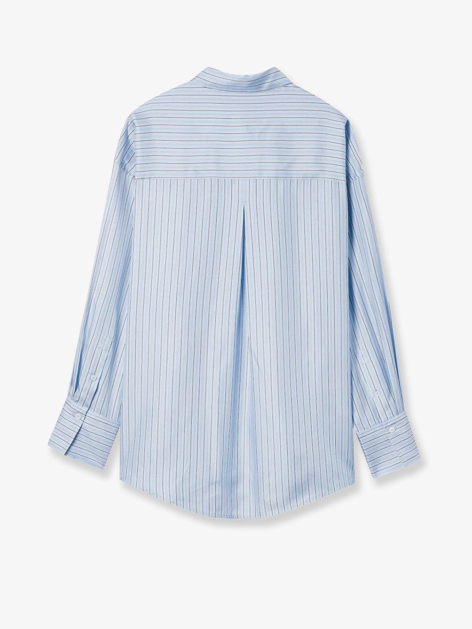 Toteme Silk Shirt With Striped Pattern