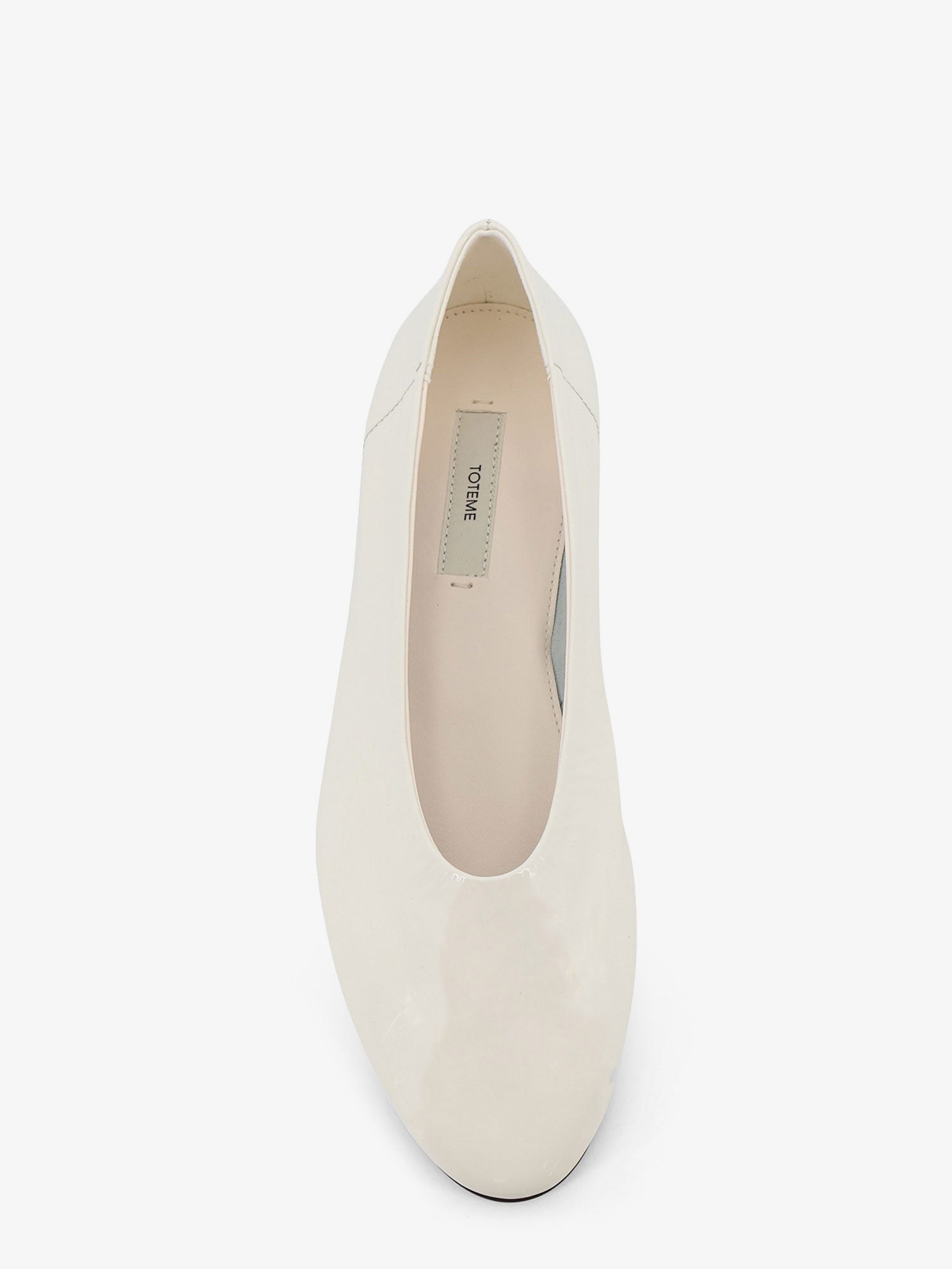 Toteme Patent Leather Ballerinas