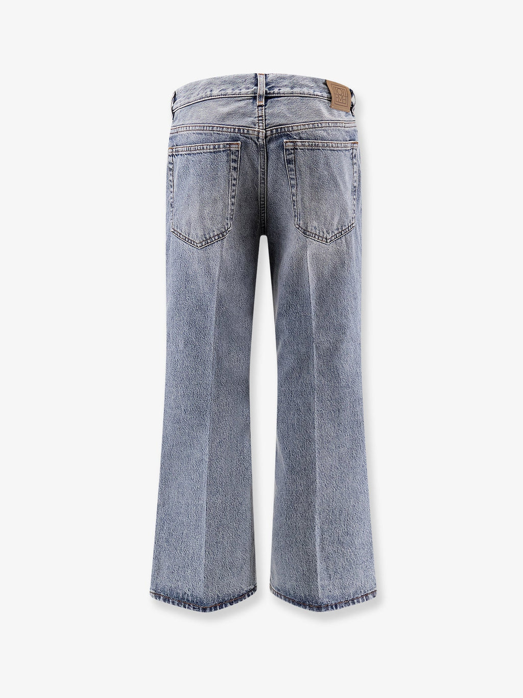 Toteme Cotton Jeans With Flared Bottom