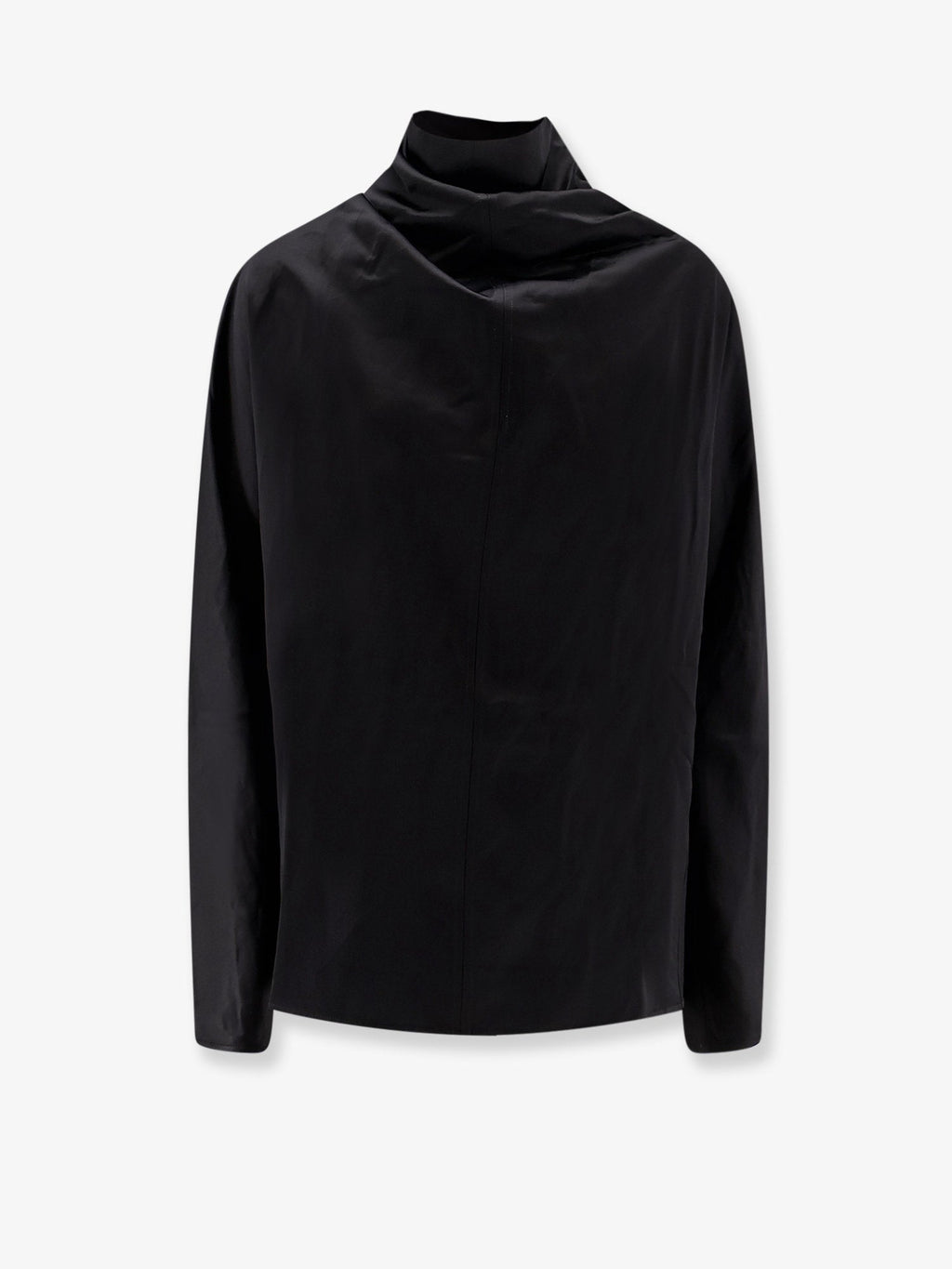 Toteme Cowl Neck Viscose And Linen Shirt