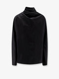 Toteme Cowl Neck Viscose And Linen Shirt