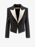 Valentino Polka-Dots Viscose Blazer