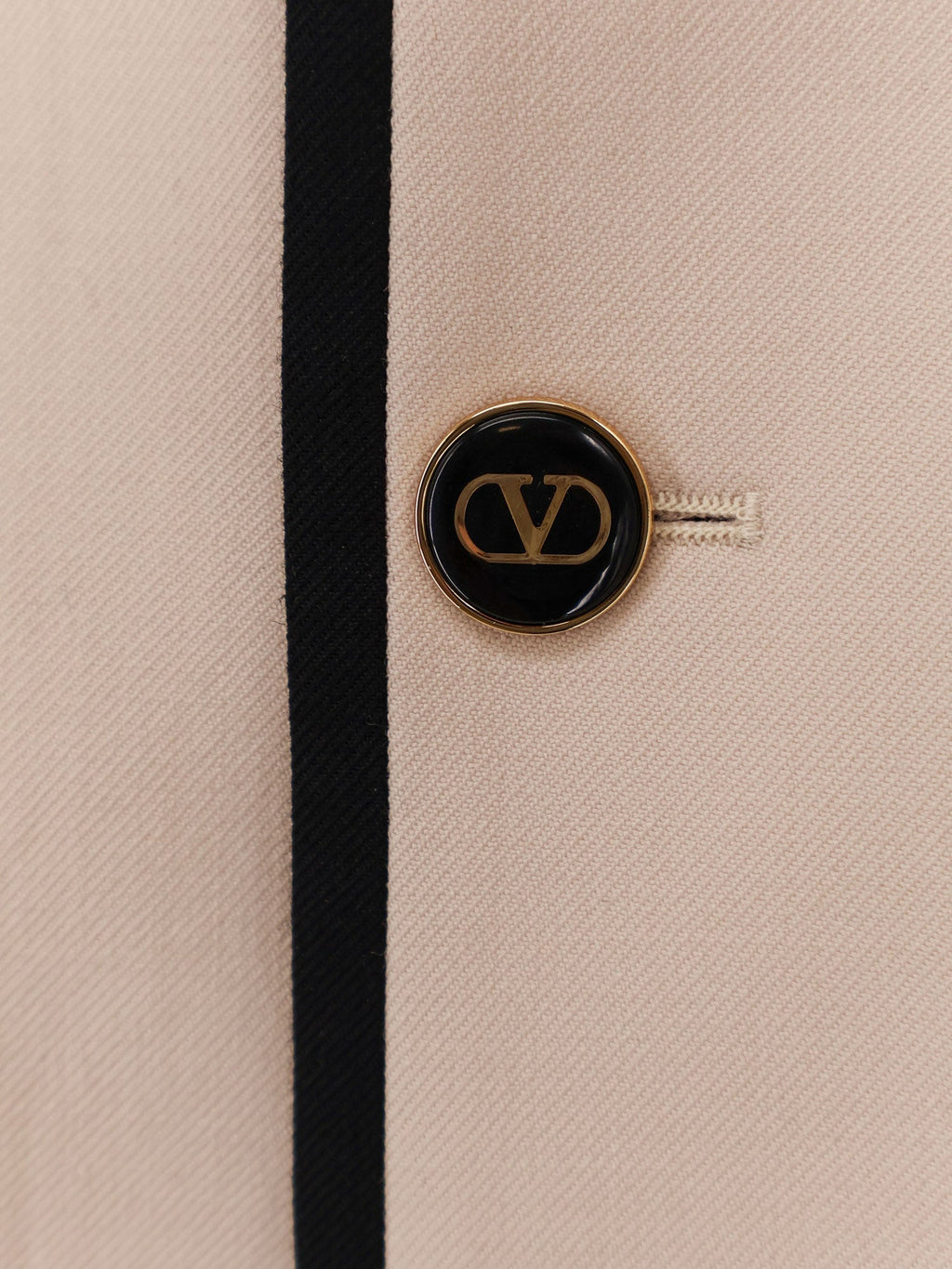 Valentino Single-Breasted Virgin Wool Blazer