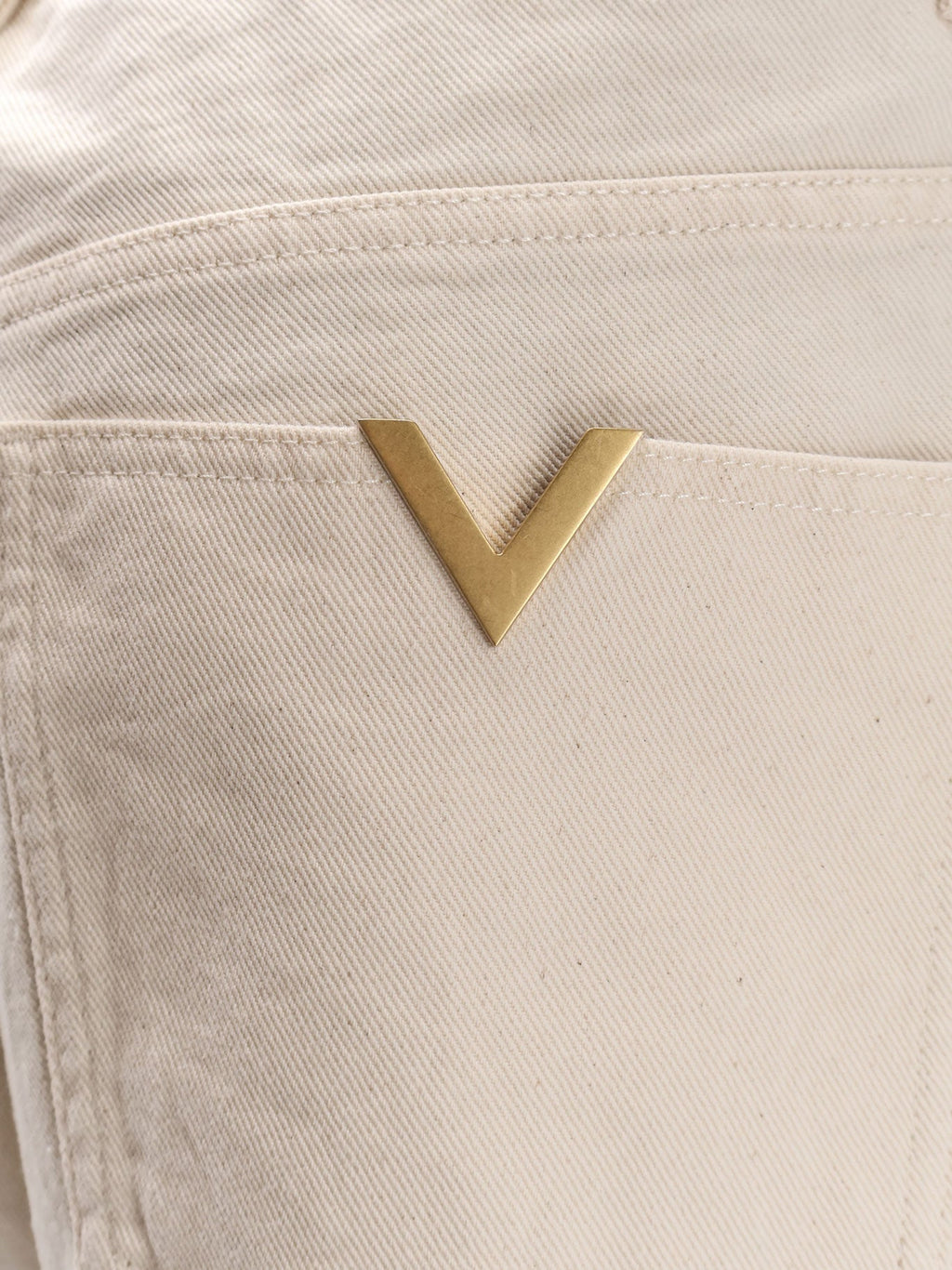Valentino Five Pockets Cotton Trousers